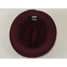 Men's Broner Wool Hat Classic Soft Fedora SCORSESE 73-785 Merlot Wine image 9
