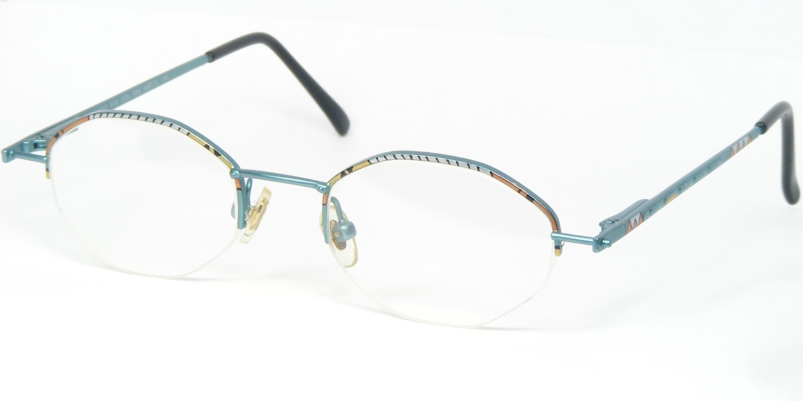 Vintage Essilor EE Mod 410 006 Multicolor Gafas Marco 45-19-135mm - $56.42