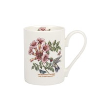 Portmeirion Botanic Garden Birds 10 Ounce Coffee Mug - Ruby Hummingbird - £43.42 GBP