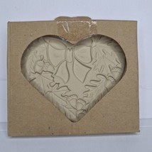 Pampered Chef Autumn Wreath 2003 Limited Edition Heritage Stoneware Cookie Mold - £7.77 GBP