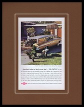 1959 Chevrolet Station Wagon Framed 11x14 ORIGINAL Vintage Advertisement  - £39.30 GBP