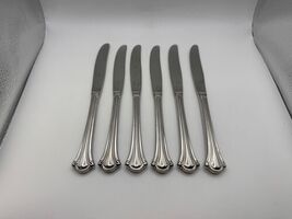 Set of 6 International Lyon 18/8 Stainless RESPLENDENCE Dinner Knives - $49.99