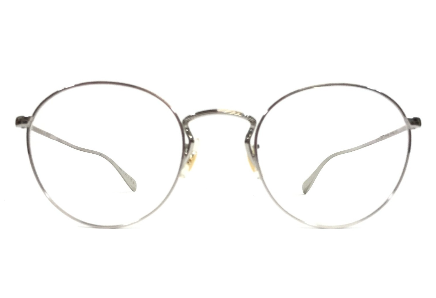 Oliver Peoples Brille Rahmen OV1186 5036 Coleridge Glänzend Silber 50-22... - $173.24