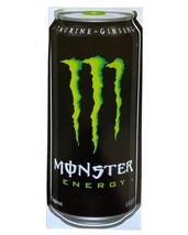 Monster Energy Logo Can Shaped Sticker Decal 10 3/4 x 4 inch Waterproof ... - $17.79 CAD