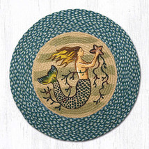 Earth Rugs RP-245 Mermaid Round Patch 27&quot; x 27&quot; - £38.71 GBP
