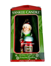 Yankee Candle Snowflake Holiday Ornament NWT - £11.86 GBP