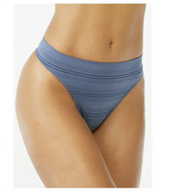 Joyspun Womens Seamless Sheer Stripe Thong Panties 3-Pack Size 3XL 22 - £19.66 GBP