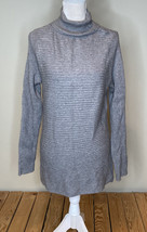 devotion by cyrus NWOT women’s pullover turtleneck sweater Size S Grey G4 - £9.18 GBP