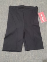 Capezio TB216C Black Medium Child Size Bike Shorts NEW MC - $244.08 MXN