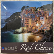 Rod Chase Jigsaw Puzzle Via Dell&#39;Amore 500 Pieces 19&quot; x 14&quot; Sealed Retia... - $18.59