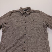 Crayers RN#139535 Men's L Brown Cotton Long Sleeve Heavyweight Button Up Shirt  image 13