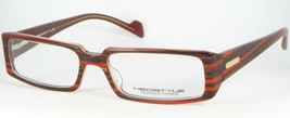 NEW NEOSTYLE COLLEGE 378 694 BROWN /RED STRIPED EYEGLASSES GLASSES 52-16... - $85.90