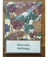 NEW Vintage Avon Home Fashions Harvest Settings Fall 60”x102” Oblong Tab... - $635.23 MXN