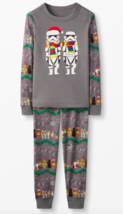 NWT Hanna Andersson Star Wars Carolers Christmas Long John Pajamas Size 2 - £20.66 GBP