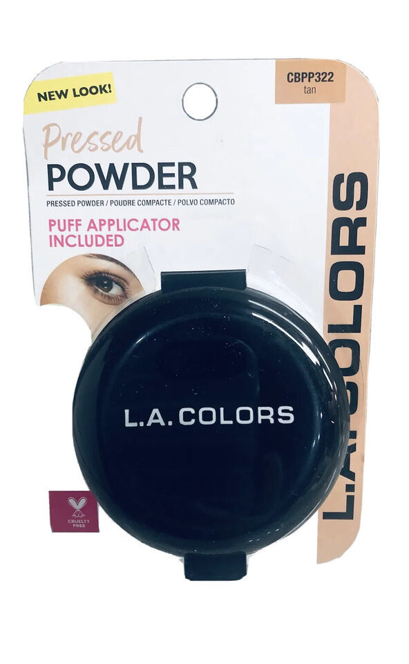 ShipN24Hours. New.L.A.Colors Tan Pressed Powder .0.25 oz.7g. Polvo Compacto