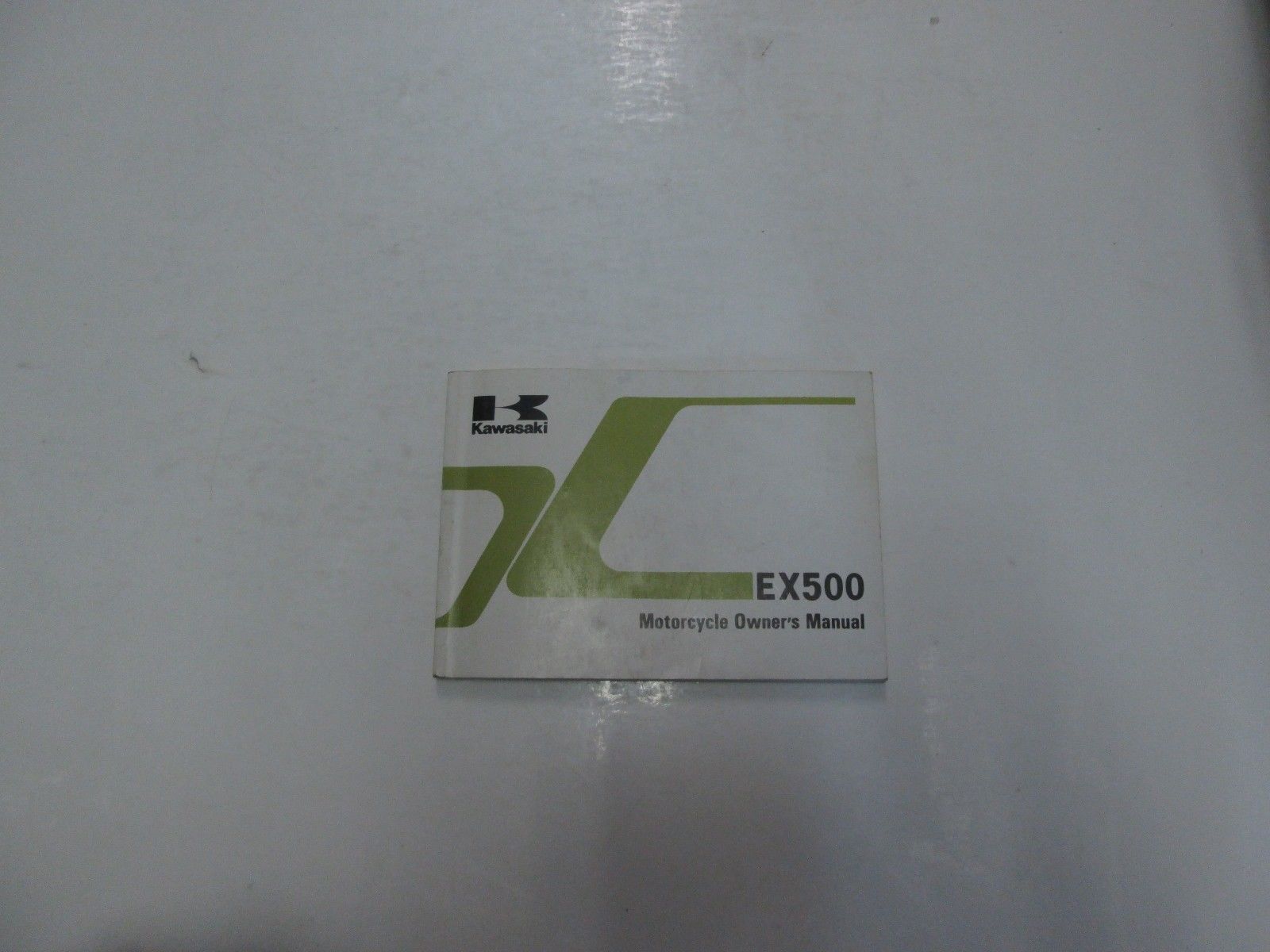 1992 Kawasaki EX500 Motorcycle Owners Manual WRITING STAINS WEAR FACTORY OEM - $25.02