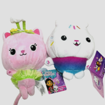 2 Kitty Fairy Cakey Cat Plush Gabbys Dollhouse 7 inch Toys DreamWorks NEW - £20.87 GBP