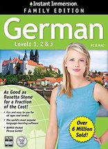 2014 Edition - Instant Immersion German Levels 1,2,3 - £11.95 GBP