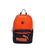NEW with Tags Puma 18.5&quot; Blue/Orange Sidelines School Backpack Book Bag - £15.66 GBP