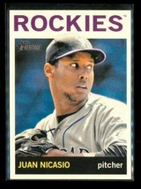 2013 Topps Heritage Baseball Trading Card #251 Juan Nicasio Colorado Rockies - £7.77 GBP