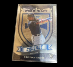 2021 Panini Chronicles Crusade Silver Prizm Christian Pache Braves MLB R... - $1.49