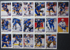 1990-91 Upper Deck UD Buffalo Sabres Team Set of 17 Hockey Cards - $5.00