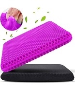 Gel Seat Cushion for Long Sitting (Super Large &amp; Thick), Soft &amp; Breathable - £18.68 GBP