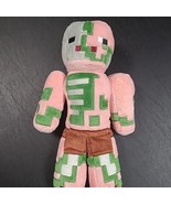 Minecraft Plush Zombie Pigman Mojang Jinx Stuffed Toy Doll 13&quot; Pre-owned  - $8.50