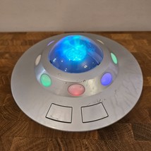 Cloud B Cosmic UFO Flying Saucer Nightlight Projector Area 51 Rare! See Video! - £14.44 GBP