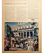 1944 President William Taft-FORD MOTOR COMPANY-FORD-Vintage Print Ad-WWII - $14.18