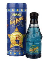 Versace Blue J EAN S Man Edt Eau De Toilette Spray 2.5 Oz / 75 Ml * New In Can * - $49.34