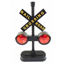 Hayes 15887 Railroad Train / Track Crossing Sign with Flashing Lights an... - $48.99