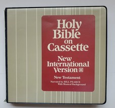 NIV International Version Bible On Cassette Tape Bill Pearce 1977 New Te... - £22.22 GBP