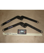 OEM 69 Mercedes Benz 220D W114 W115 HOOD HINGES ~ PAIR ~ DARK BROWN - $108.53 CAD