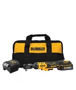 DeWalt 20-Volt Lithium-Ion Cordless 3/8 in. Ratchet Kit, DCF513GE1 Batte... - £199.79 GBP