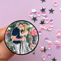 TAYLOR SWIFT and TRAVIS KELCE Engagement Enamel Pin ♡ Switfie Fan Art ✩ ... - €8,59 EUR