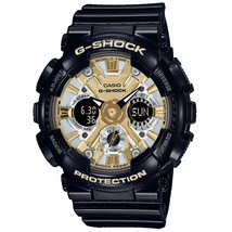 Casio Women&#39;s G-Shock Analog Black Dial Watch - GMAS120GB-1A - £91.16 GBP