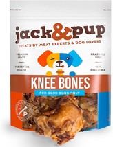 Jack&amp;Pup Knee Bones Dog Treats - Roasted Dog Chew Bones - Single Ingredi... - $36.99