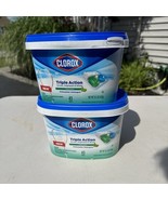 2 Box Lot Clorox Triple Action Dishwashing Detergent Fresh Scent 86 Total - $8.90