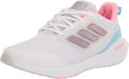 adidas Big Kids EQ21 2.0 Running Shoes,White/Matt Purple Metallic/Bliss ... - £47.18 GBP