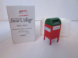 DEPT 56 51985 MAIL BOX METAL ACCESSORY SNOW VILLAGE L126 - $168.44 MXN