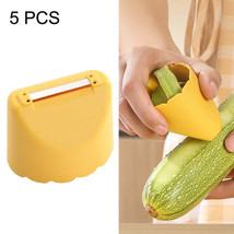 5PCS Kitchen Splash Resistant Stainless Steel Home Fruit Peeler(Lemon Ye... - $19.86