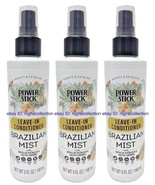 Lot 3 x Powerstick BRAZILIAN MIST Leave In Conditioner 5 oz each - $29.69