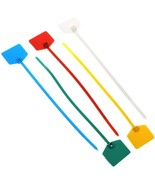 Pack of 50pcs 6 Inch Marker Nylon Cable Ties/Cable Label Mark Tag - $8.79