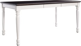 Expandable Dining Table In Distressed White From Crosley Furniture. - £365.31 GBP