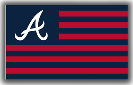 Atlanta Braves Team Baseball Memorable US Flag 90x150cm 3x5ft Fan Best Banner - $13.95