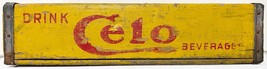 1920s Antique Vintage Wooden CELO Soda Crate From Wisconsin George Koehler - £155.32 GBP