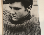 Elvis Presley Postcard Elvis In Sweater Black And White - £2.72 GBP