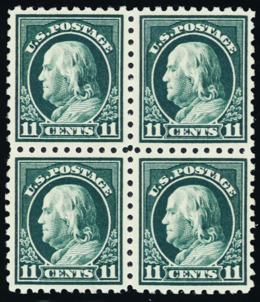 Primary image for 434, Mint VF NH 11¢ Well Centered Block of Four - Stuart Katz