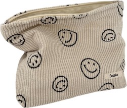 Cosmetic Bags for Women Corduroy Cosmetic Bag Aesthetic Women Handbags Purses Sm - £19.79 GBP